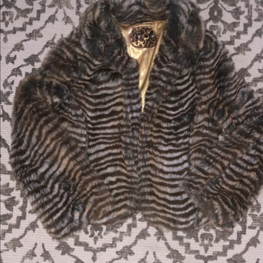 Faux Fur Coat